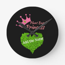 Regalo Vegan Personalizado del Reloj de Pared Basa