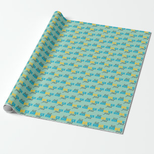 Regalo Vell Muddasick Papel de envoltura jred condensado