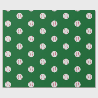 Regalo Ventiladores de Béisbol envolviendo papel