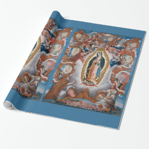 Regalo "Virgen papel de embalaje de Guadalupe"