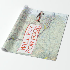 Regalo Volará por el papel de ajuste de alimentos