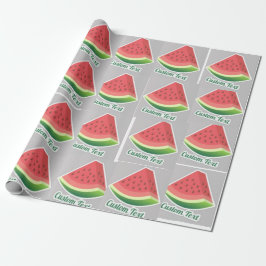 Regalo WATERMELON 🍉 DISIGN Papel de envolvimiento