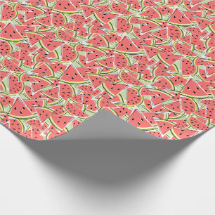 Regalo Watermelon Papel de envoltura verde