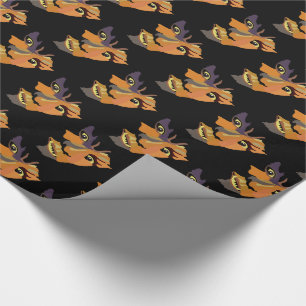 Regalo Werewolf clásico, papel envuelto de Halloween