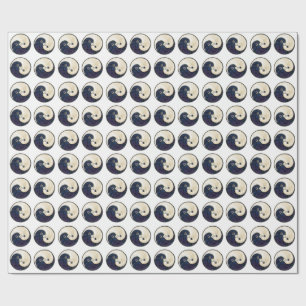 Regalo YinYang se ocupa de envolver papel en blanco