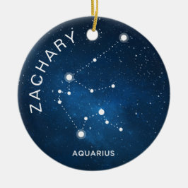 Regalo Zodiac del ornamento Zodiac personalizado
