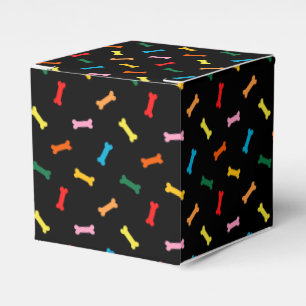 Regalos Caja cuadrada del favor de fiesta para los perros