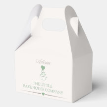 Caja de branding de panadería artesanal para paste