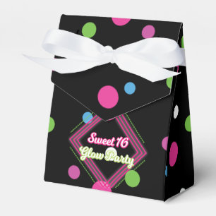 Regalos Caja de dulces de fiesta de brillo para Sweet 16