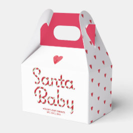 Regalos Caja de Favor de Baby Shower para Navidades de beb