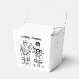 Regalos Caja de Favor de Boda Personalizada para Motocicli