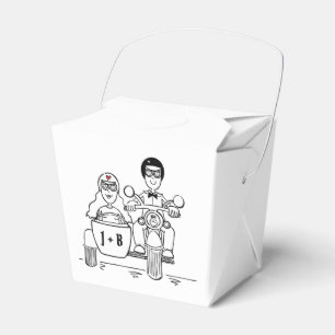 Regalos Caja de Favor de Boda Personalizada para Motocicli