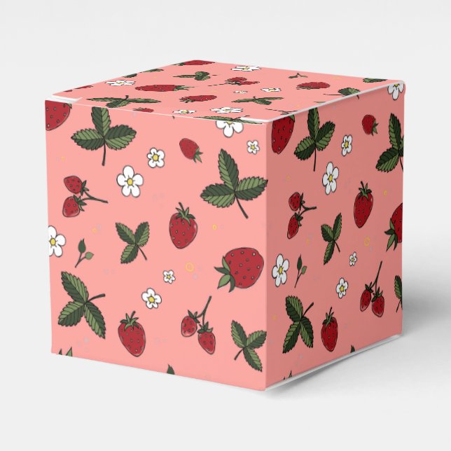 Regalos Caja de Favor de Fiesta para Cumpleaños, Despedida (Costado Anverso)