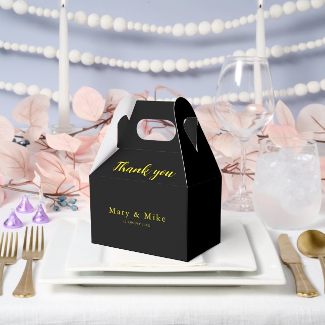 Regalos Caja de Favor de Gran Ángulo para Cualquier Ocasió (Boda)