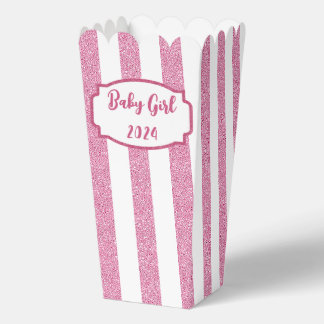 Regalos Caja de Favor de la Caja de Popcorn para Niña Bebé