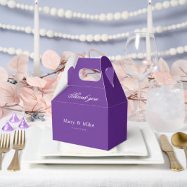 Regalos Caja de Favor de Regalo Morado para Cualquier Ocas