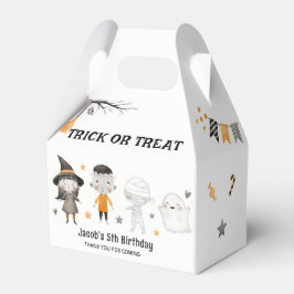 Regalos Caja de Favor del Cumpleaños de Halloween para niñ