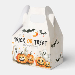 Regalos Caja de Favor del Cumpleaños de Halloween para niñ