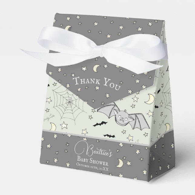 Regalos Caja de Favor Neutra para Bebé Murciélago (Front Side)