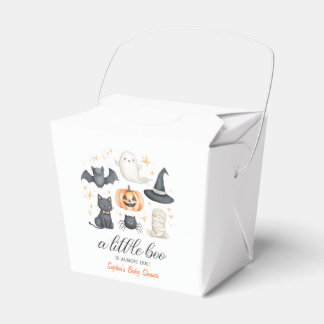 Regalos Caja de Favor para Baby Shower de Halloween Un Peq
