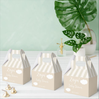 Regalos Caja de Favor para Baby Shower Nubes Azules Diseño