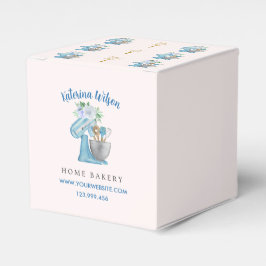 Regalos Caja de Favor para Batidora de Flor Azul