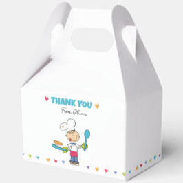 Regalos Caja de Favor para Fiesta de Panqueques para Niños