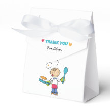 Caja de Favor para Fiesta de Panqueques para Niños