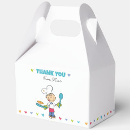 Regalos Caja de Favor para Fiesta de Panqueques para Niños