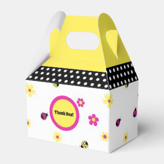 Regalos Caja de Favor para Fiesta de Pequeñas Mariquitas