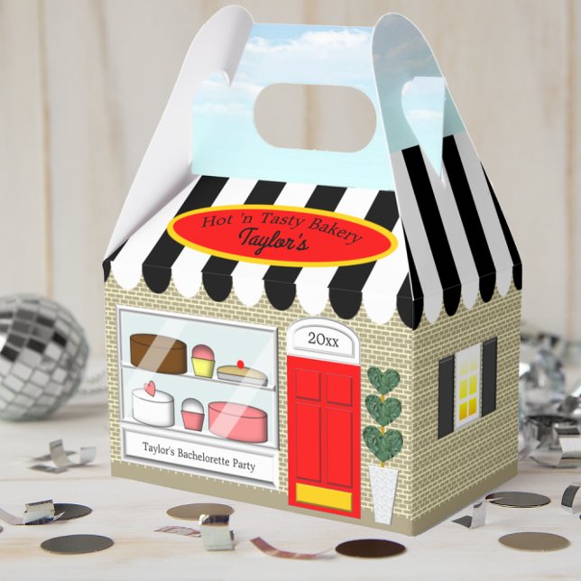 Regalos Caja de Favor para Fiesta de Soltera Panadería (Subido por el creador)