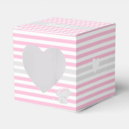 Regalos Caja de Favor Rosa para Elefante Cute Baby Shower