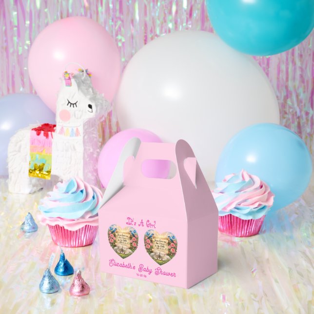 Regalos Caja de favores para bebé niña (Fiesta)