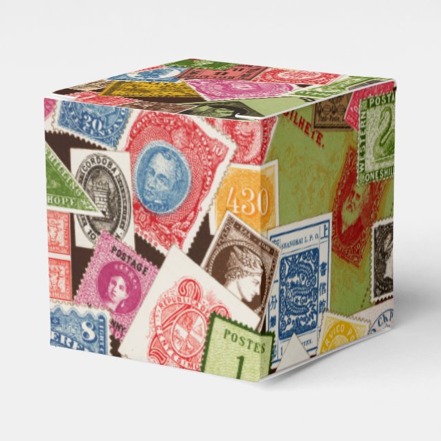 Regalos Caja de Favores para Coleccionista de Sellos (Costado Anverso)