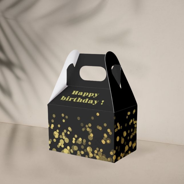 Regalos Caja de favores para el cumpleaños del purpurina d (Subido por el creador)