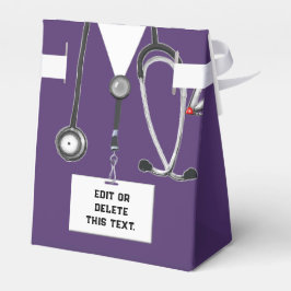 Regalos Caja de favores para graduación de la escuela médi