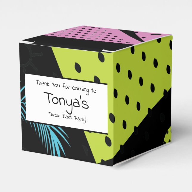 Regalos Caja de Favoritos para Cumpleaños de Adolescente A (Costado Anverso)