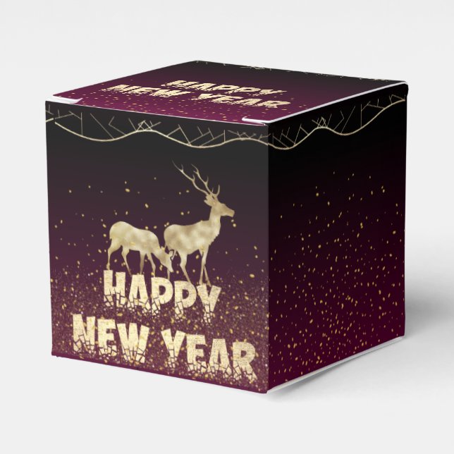 Regalos Caja de regalo  elegante para navidad (Costado Anverso)