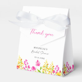 Regalos Caja de regalo floral personalizada para despedida