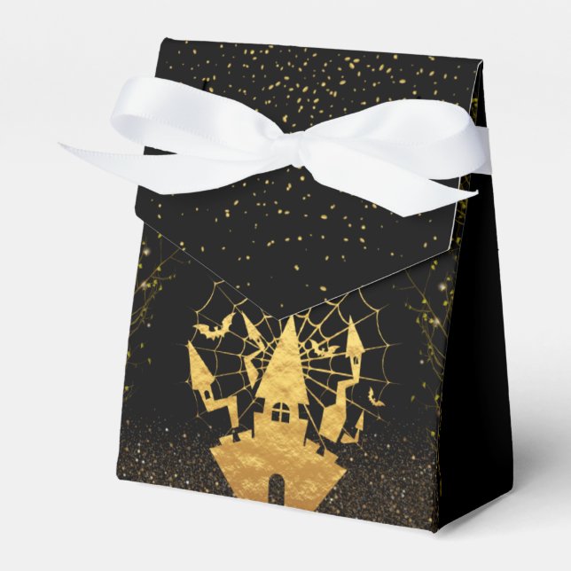 Regalos Caja de regalo negra para Halloween (Front Side)