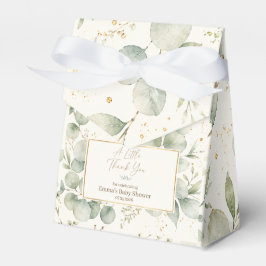 Regalos Caja de regalo para baby shower de eucalipto