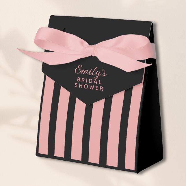 Regalos Caja de regalo para despedida de soltera con tema  (Bridal Shower Favor Box)