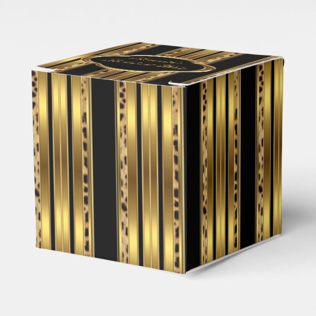 Regalos Caja de regalo para despedida de soltera Leopard B (Costado Anverso)