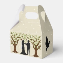 Caja de regalo para novios y novias de roble