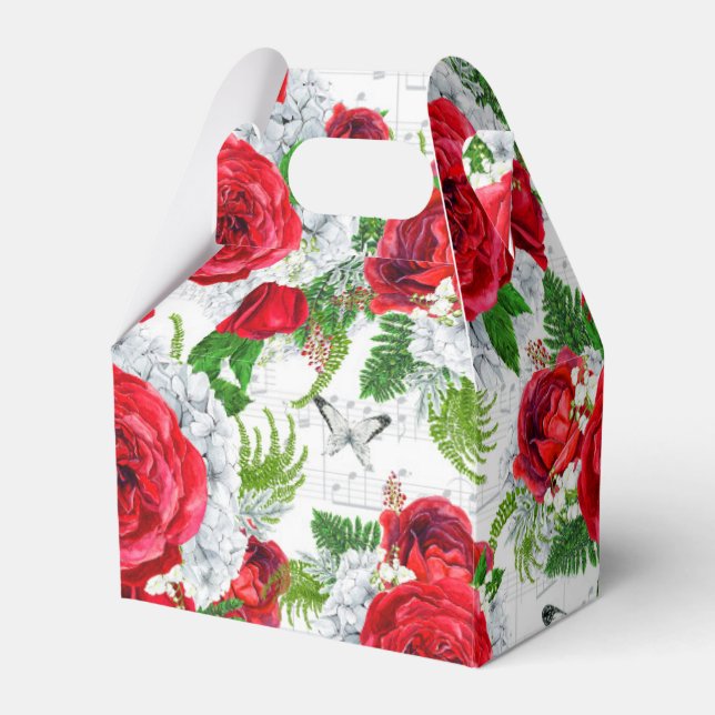 Regalos Caja de regalo para Rosas románticos (Front Side)