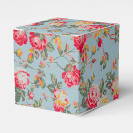 Regalos Caja de regalo vintage floral para fiestas