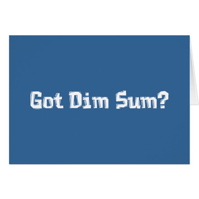 Regalos conseguidos de Dim Sum (Anverso (Horizontal))