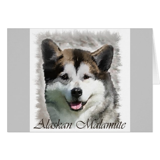 Regalos de arte de Alaskan Malamute (Anverso (Horizontal))