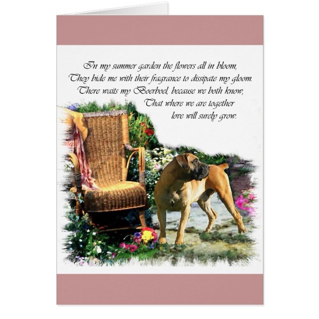 Regalos de arte de Boerboel (Frente)