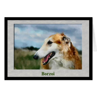 Regalos de arte de Borzoi